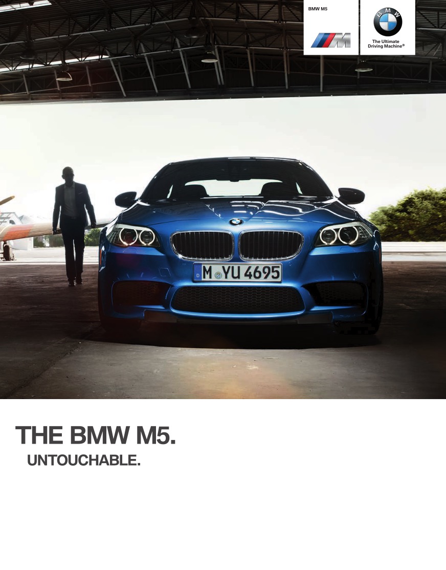 2013 BMW M5 Brochure